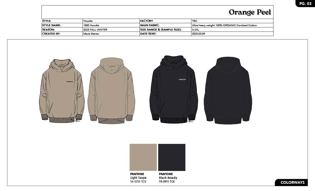 Custom Streetwear Tech Pack - Standard