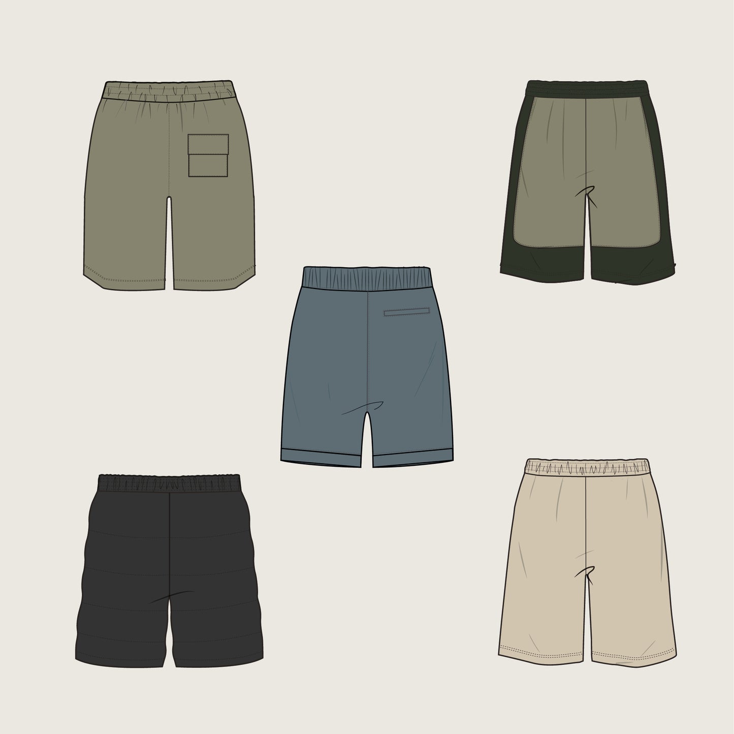 Shorts - Sketches BUNDLE