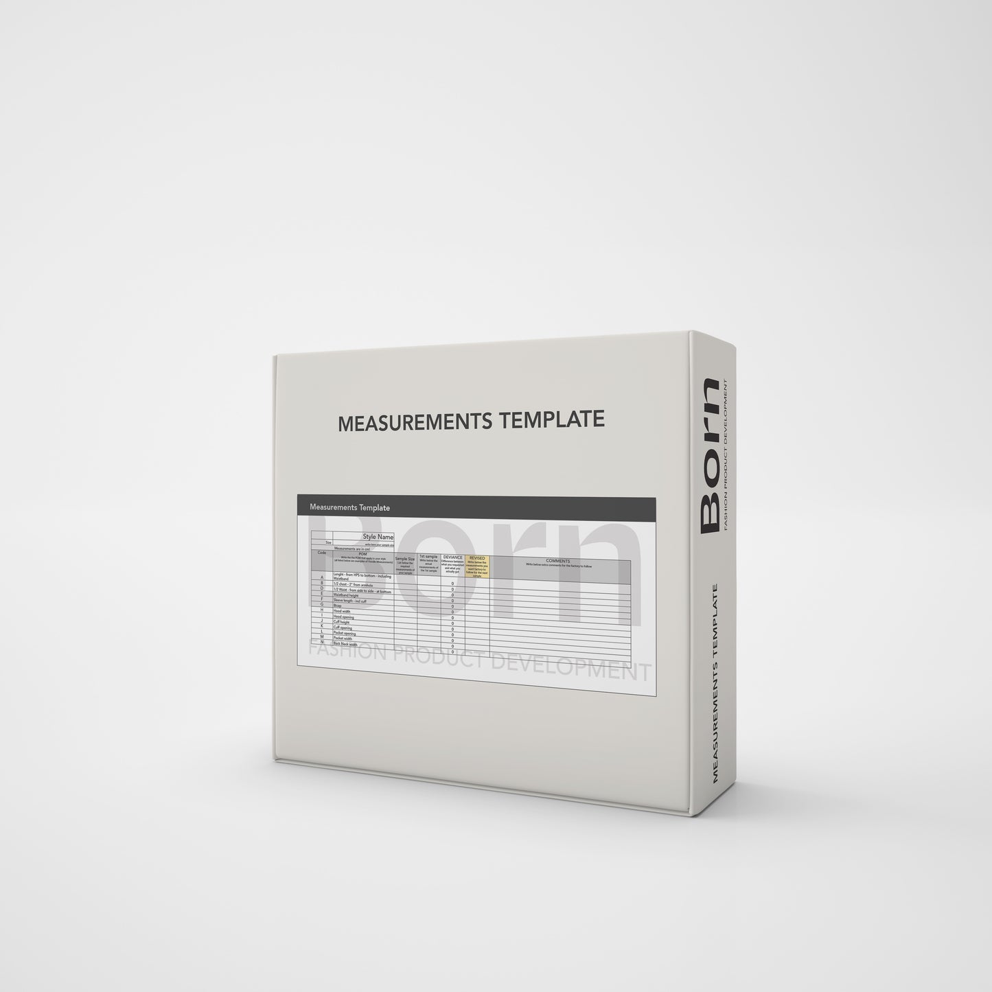 Sample Inspection Template